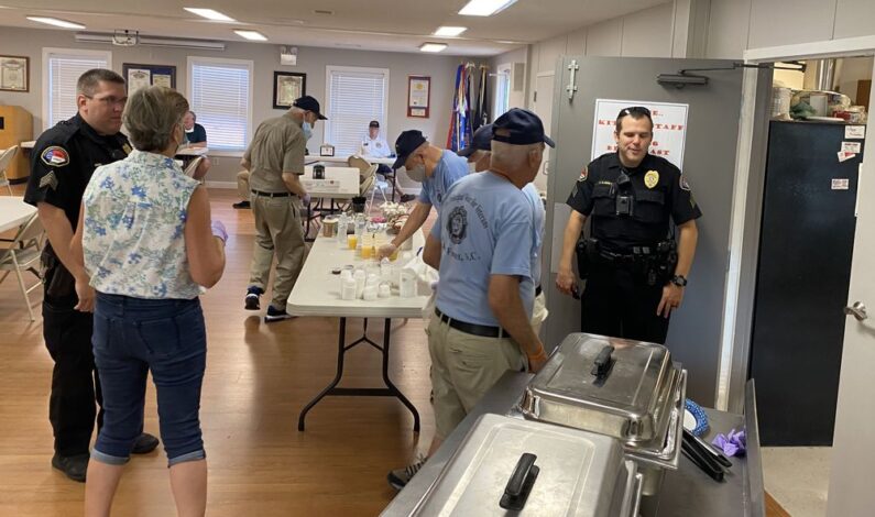 American Legion Post 187 honors first responders with breakfast