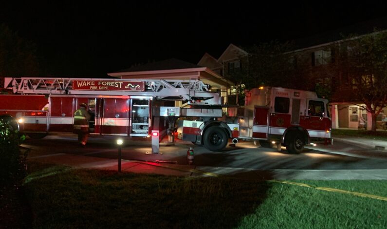 Fire at The Lodge, some residents relocated