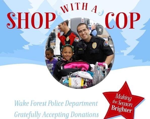 Police Department accepting donations for Shop with a Cop