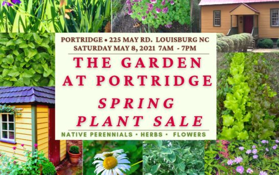 May 8: Spring plant sale at the Gardens at Portridge