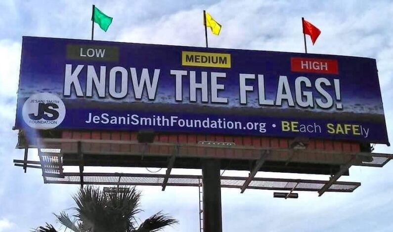 Don’t fight the rip, know your beach flags